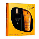 Poseidon Gold Men Eau De Toilette Spray 100ml Set 2 Parti