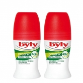 Byly Organic Extra Fresh Déodorant Roll On 2x50ml