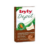 Byly Depil Chocolate Facial Bands 12 Units