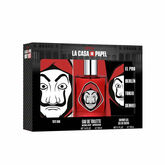 Netflix La Casa De Papel Eau De Toilette Vaporisateur 100ml Coffret 3 Produits