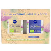 Nivea Naturally Good Anti Wrinkle Day Cream 50ml Set 2 Parti