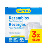 Humydry Anti-humidity Refills 3x450g