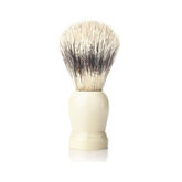 Vielong J&M Natural Bristle Shaving Brush 21mm White