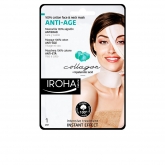 Iroha Nature Anti Age Cotton Face And Neck Mask Collagen 1 Einheit