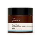 Skin Generics Aloe Vera Restoring Night Gel Cream 23% Active Complex 50ml