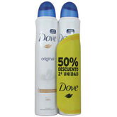 Dove Deodorant Original Spray 2x200ml