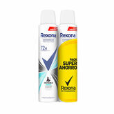 Rexona Avanced Invisible Aqua 72h Deodorant Spray 2x200ml