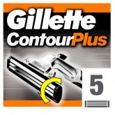 Gillette Contour Plus Nachfüllung 5 Einheiten