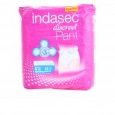 Indasec Pant Plus Large Size 12 Unités