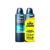 Dove Men Clean Comfort Deodorant Spray 2x200ml
