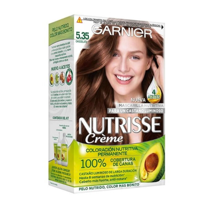Garnier Nutrisse best the Buy online PharmacyClub pharma-cosmetics Crème Chocolate 5.35 Nourishing Color | 