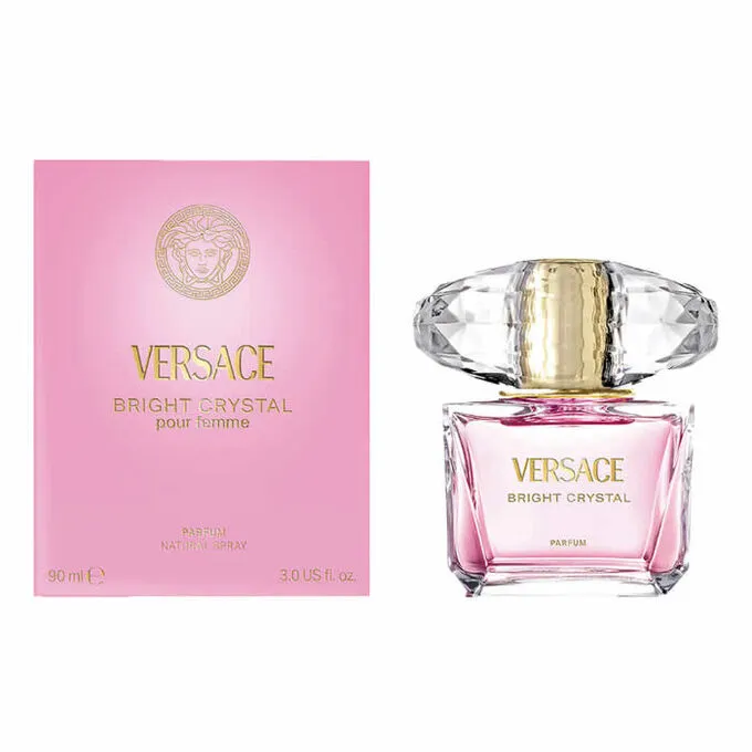 新品VERSACE BRIGHT CRYSTAL 90ml Versace Bright Crystal Eau de Toilette Spray for Women