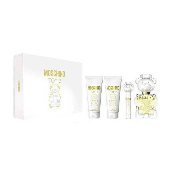 Moschino Toy 2 Eau De Perfume Spray 100ml Set 4 Pieces, PharmacyClub