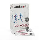 Ana María Lajusticia Collagen with Magnesium Amisport Strawberry 20 Sticks
