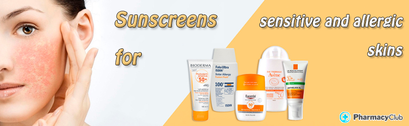 Don`t quit enjoying the sun! Sunscreens for sensitive and allergic skins