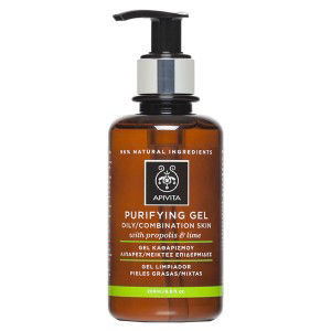 Apivita Cleansing Gel For Oily Combination Skin With Propolis And Citrus 200ml
