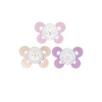 Chicco Pacifier Silicone Physio Comfort Girl 6-16 M 2u