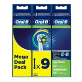 Oral-B Pro Cross Action Refill 9 Unités 