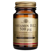 Solgar Vitamine B12 500cmg Cyanocobalamine 50 Gélules