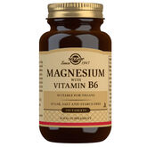 Solgar Magnésium + Vitamine B6 250 Comprimés