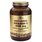 Solgar Vitamin C (Cran-Himbeer-Geschmack) 500mg 90 Tabletten