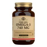 Solgar Fishgel Omega 740mg 50 Comprimès