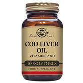 Solgar Cod Liver Oil 100 Capsules