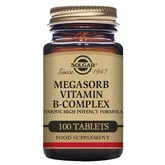 Solgar Megasorb B Complex 50 100 Comprimés