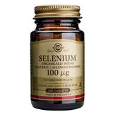 Solgar Selenium 100µg 100 Comprimés