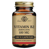 Solgar Vitamin B2 Riboflavin 100mg 100 Kapseln