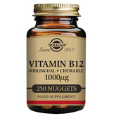 Solgar Vitamine B12 1000mcg - Cyanocobalamin 250 Comprimés 