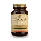 Solgar Vitamine D3 2200 IU (55 mcg) 50 Capsules