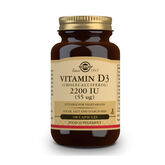 Solgar Vitamine D3 2200 IU (55 mcg) 100 Capsules
