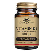 Solgar Vitamin K1 100cmg 100 Tablets