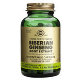 Solgar Spf sibirische Ginseng-Wurzel 60 Kapseln