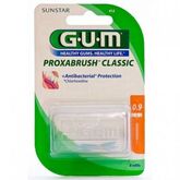 Proxabrush Classic Cepillo Interdental Con Clorhexidina 0,9 Mm 8 Unidades Gum