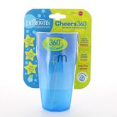 Gobelet 360 Sans Bec Verseur Bleu Sans Poignée 300ml