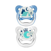 Dr. Brown's Prevent Nocturne Pacifier Blue T/2 6-18M