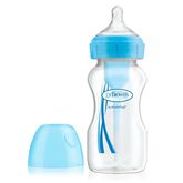 Dr. Brown's Babyflasche Wide Mouth PP Blau 240ml 1U