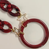 Farmamoda Garnet Necklace For Glasses