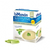 Bimanan Sustitutive Crème aux Légumes et Asperges 5x1 Unités 330g