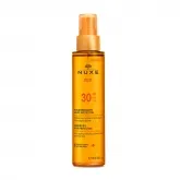 Nuxe Sun Huile Bronzante Visage Et Corps Spf30 150ml