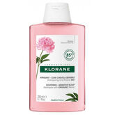Klorane Soothing And Anti-Irritating Shampoo Peony 200ml 