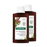 Klorane Shampoo Con Chinina E Edelveiss Bio 2x400ml