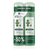 Klorane Nettle Dry Shampoo 2x150ml