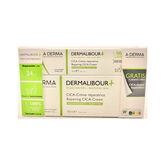 A-derma Dermalibour+ Cica Crema Riparatrice 100ml Set 2 Pezzi