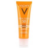 Vichy Idéal Soleil Soin Anti-Taches Teinté 3 En 1 Spf50 50ml