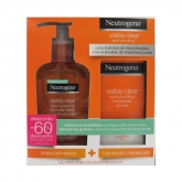 Neutrogena Visibly Clear Anti-Pickel Ölfreies Waschgel 200ml Set 2 Artikel 