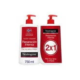 Neutrogena Lait Corporel  Réparation Intense 750ml+750ml