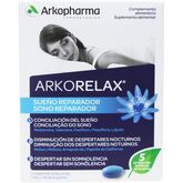 Arkorelax Plantes pour le sommeil + Mélatonine 30 Comprimés